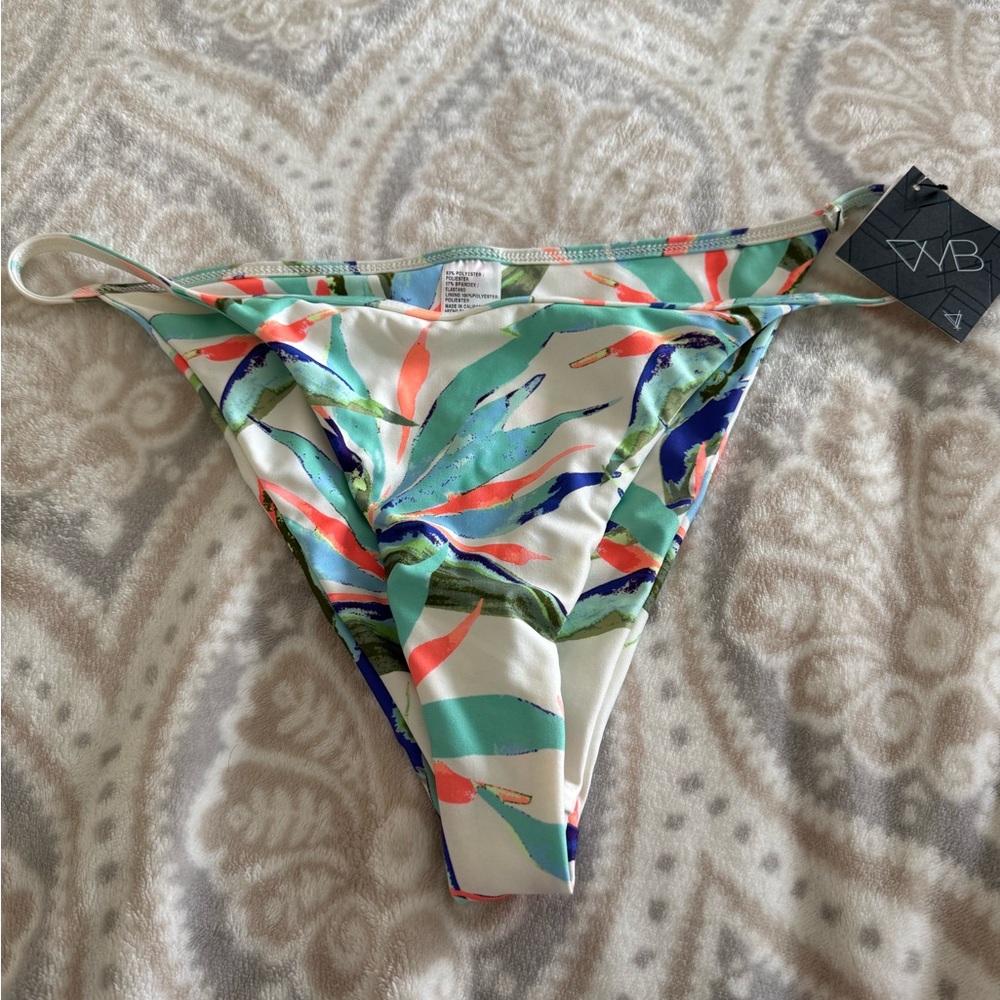 VYB Colorful Hi Leg Bikini Bottom